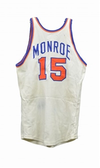 1972-1974 Earl Monroe New York Knicks Home Jersey and Shorts. Monroe LOA and MEARS A9.5